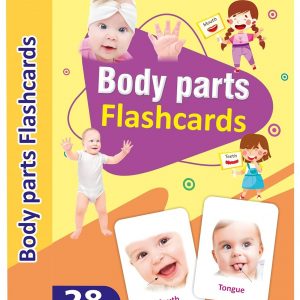 Premium Parts of The Body Flash Cards for Kids Early Learning | Easy & Fun Way of Learning 1 Year to 6 Years Babies Smart Toys