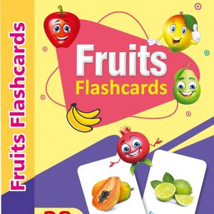 Premium Fruits Flash Cards for Kids Early Learning | Easy & Fun Way of Learning 1 Year to 6 Years Babies Smart Toys
