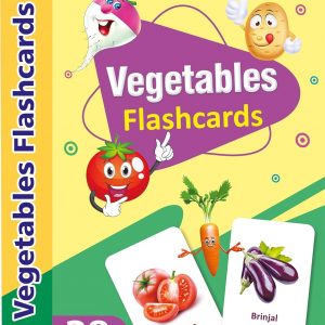 Gurukanth® Premium Flash Cards for Kids Early Learning | Easy & Fun Way of Learning 1 Year to 6 Years Babies Smart Toys (Vegetables)