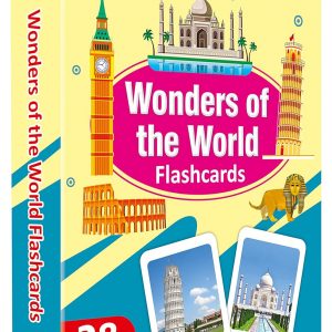 Gurukanth® Premium Wonders of The World Flash Cards for Kids Early Learning | Easy & Fun Way of Learning 1 Year to 6 Years Babies Smart Toys