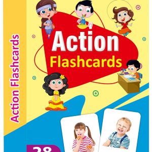 Gurukanth® Premium Action Flash Cards for Kids Early Learning | Easy & Fun Way of Learning 1 Year to 6 Years Babies Smart Toys