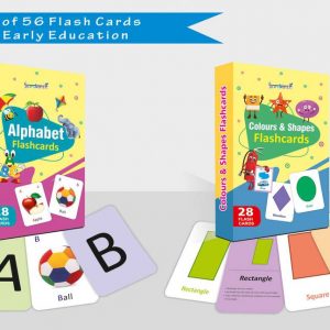 gurukanth Alphabets Flash cards,Color and Shape Flash cards (Combo Pack) Easy & Fun way of Learning-1yr-6yr Kids (Set of 2)  (Multicolor)