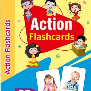 gurukanth Actions Flash Cards for kids  (Multicolor)