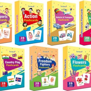 Gurukanth Add-On Flash Cards for Kids (Set of 7) – Fun & Engaging Early Learning for Ages 2 to 8 (Multicolor)