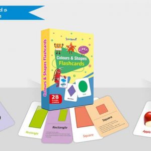 gurukanth Alphabets Flash cards, Fruits Flash cards,Color and Shape Flash cards (Combo Pack) Easy & Fun way of Learning-3yr-6yr Kids (Set of 3)  (Multicolor)