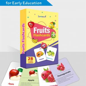 gurukanth Fruits Flash Cards Easy & Fun way of Learning  (Yellow)