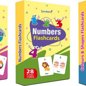 gurukanth Alphabets Flash cards, Numbers Flash cards, Colors and Shapes Flash cards | Easy & Fun way of Learning-2yr-8yr Kids (Flash Cards set - Combo Pack)  (Multicolor)