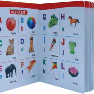 gurukanth My First Board Book All In One English-Hindi Learning Book For Kids | Waterproof  (Multicolor)