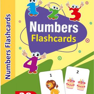 gurukanth Numbers Flashcards for kids  (Multicolor)