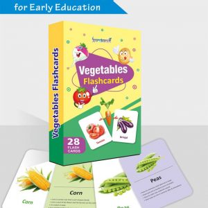 gurukanth Vegetables Flash Cards Easy & Fun way of Learning  (Yellow)